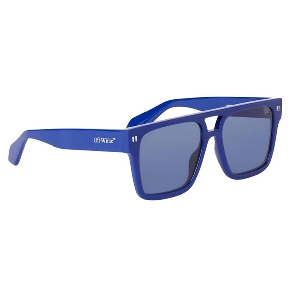 NWT Off-White Hartford Blue 53mm Sunglasses